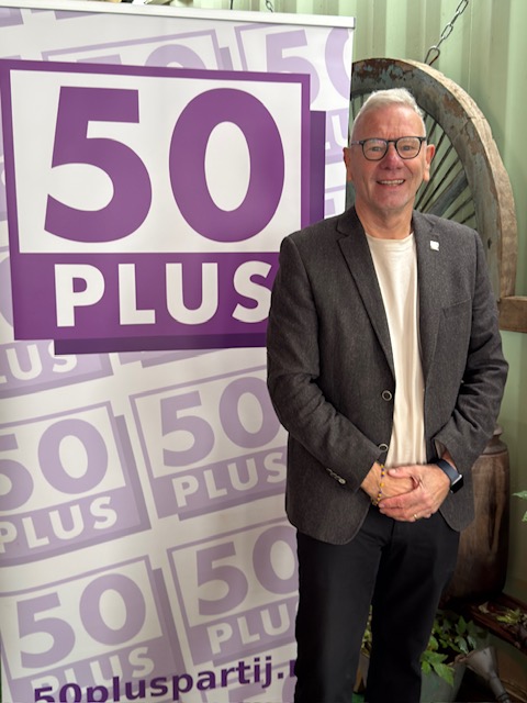 Senioren in Amstelveen verdienen op 18 maart  2026 tijdens de gemeenteraadsverkiezingen een stem; maak het vakje rood van nummer 8 lijst 9 50PLUS Joop Siemers.