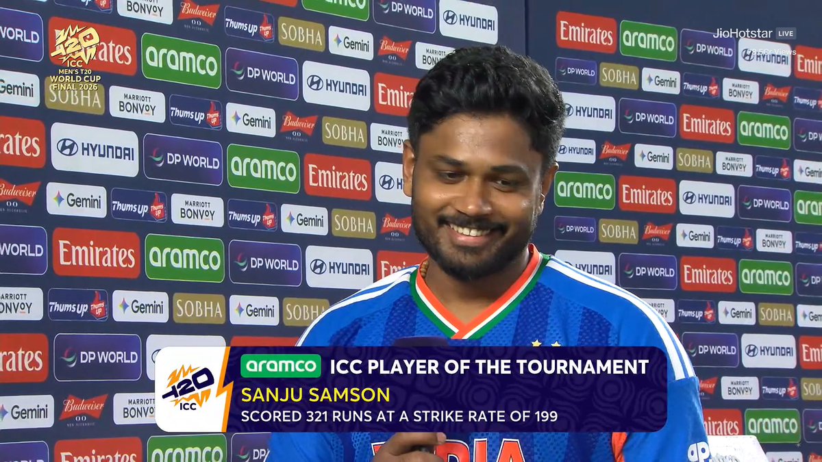 - Dropped from the team.
- The captain laughed when asked about his place in the playing XI.
- Came into the playing XI under immense pressure.
- Player of the Match in the Quarterfinal.
-  Player of the Match in the Semifinal.
-  Player of the tournament by playing just 5