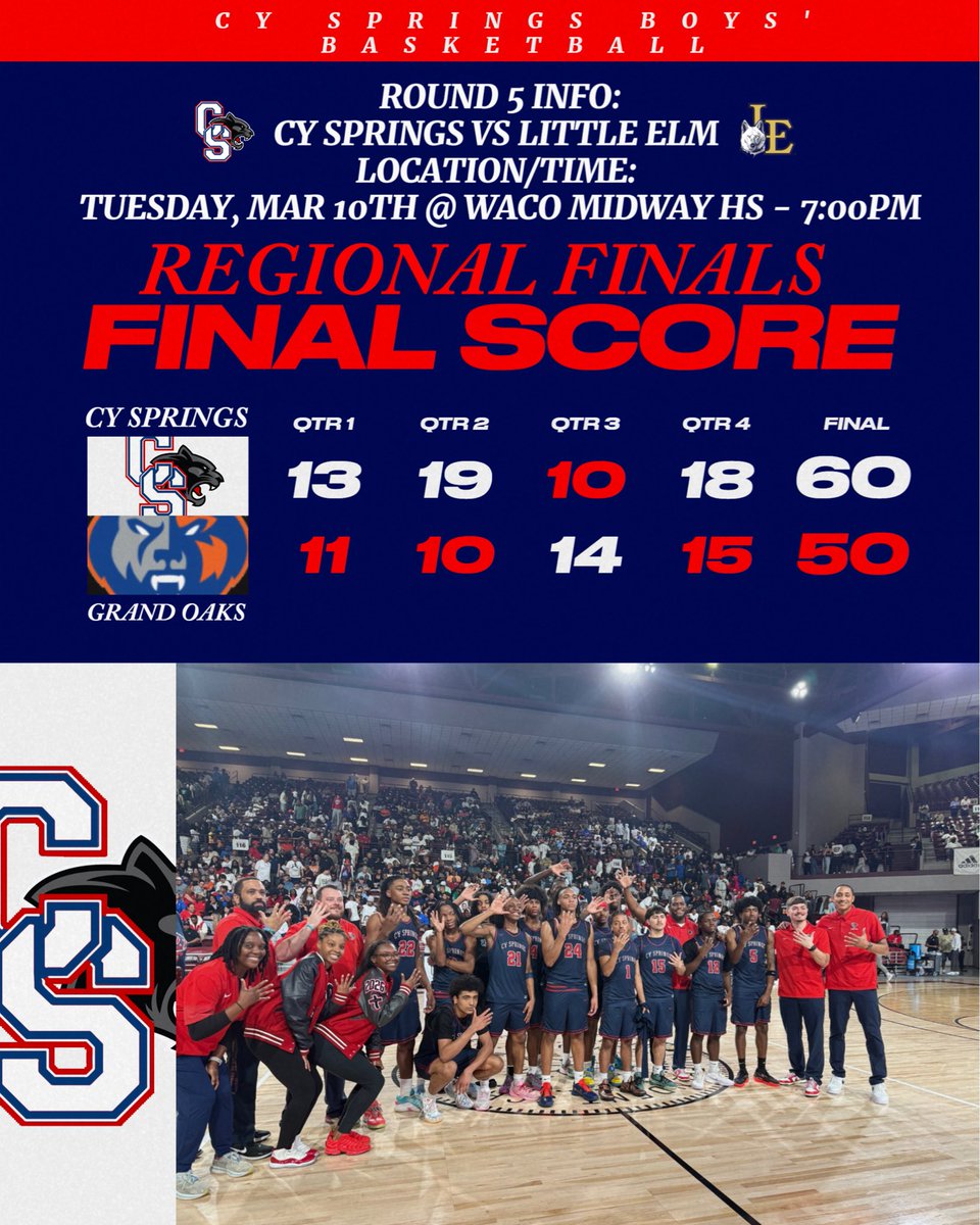 Cy-Springs Boys Basketball tweet media