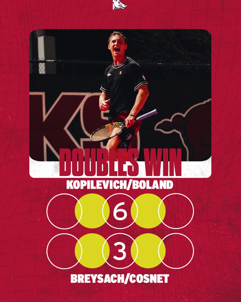 Razorback Men’s Tennis tweet media