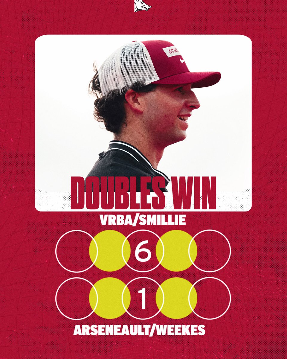 Razorback Men’s Tennis tweet media