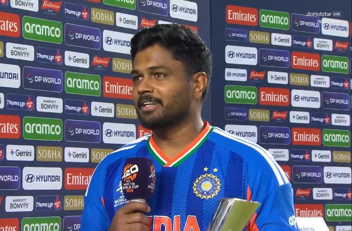 CrickeTendulkar's tweet photo. Sanju Samson crediting Sachin Tendulkar and talking about the conversations they had.

Sanju Samson - “I reached out to Sachin sir when I wasn’t in the XI, he constantly guided me and helped me out. Even yesterday he called me and checked upon me, I’m really grateful for that”. https://t.co/ucioIKCQA4