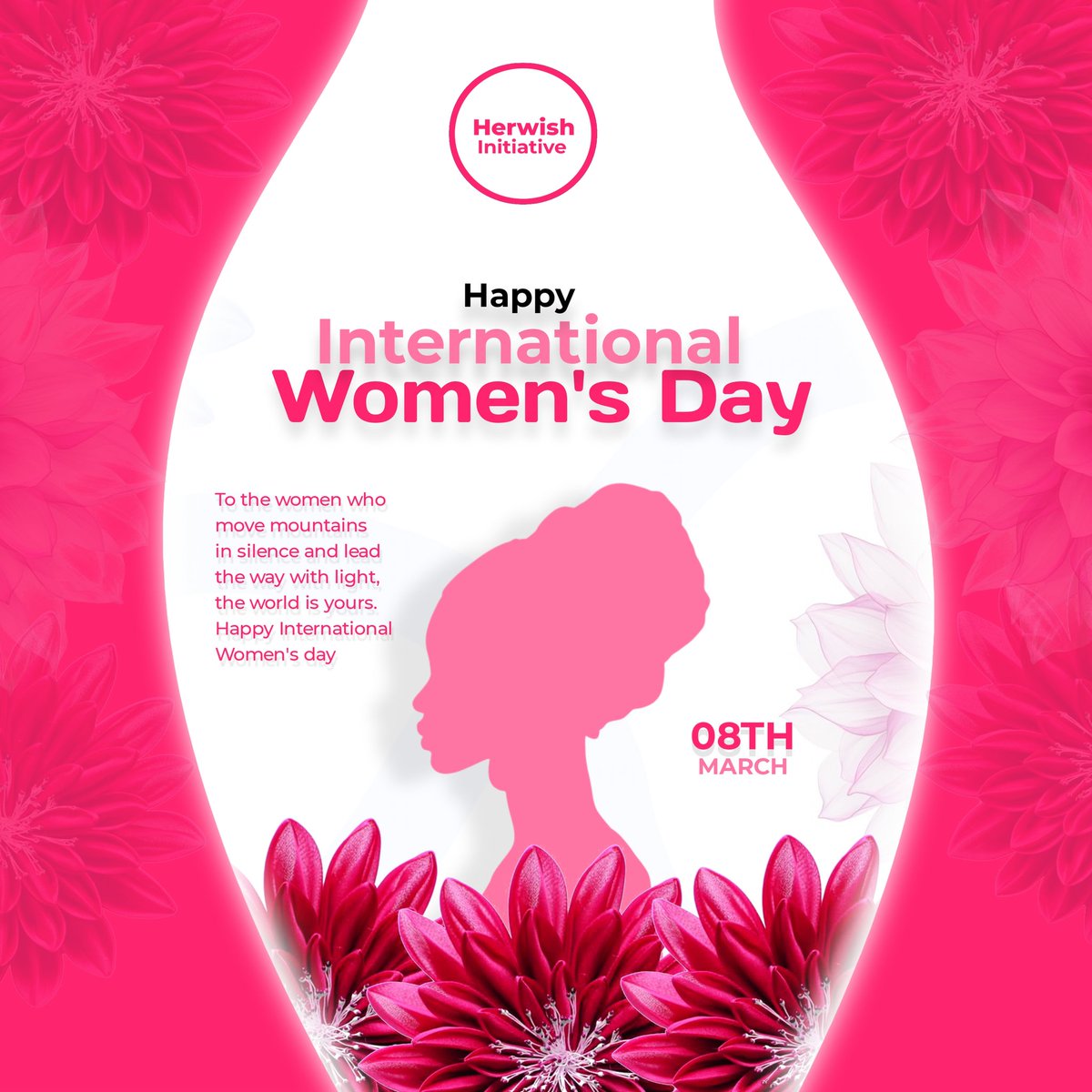 Herwish_INT's tweet photo. Happy International women's day. https://t.co/THaVw0MyRh