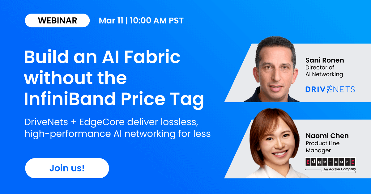 DriveNets tweet media