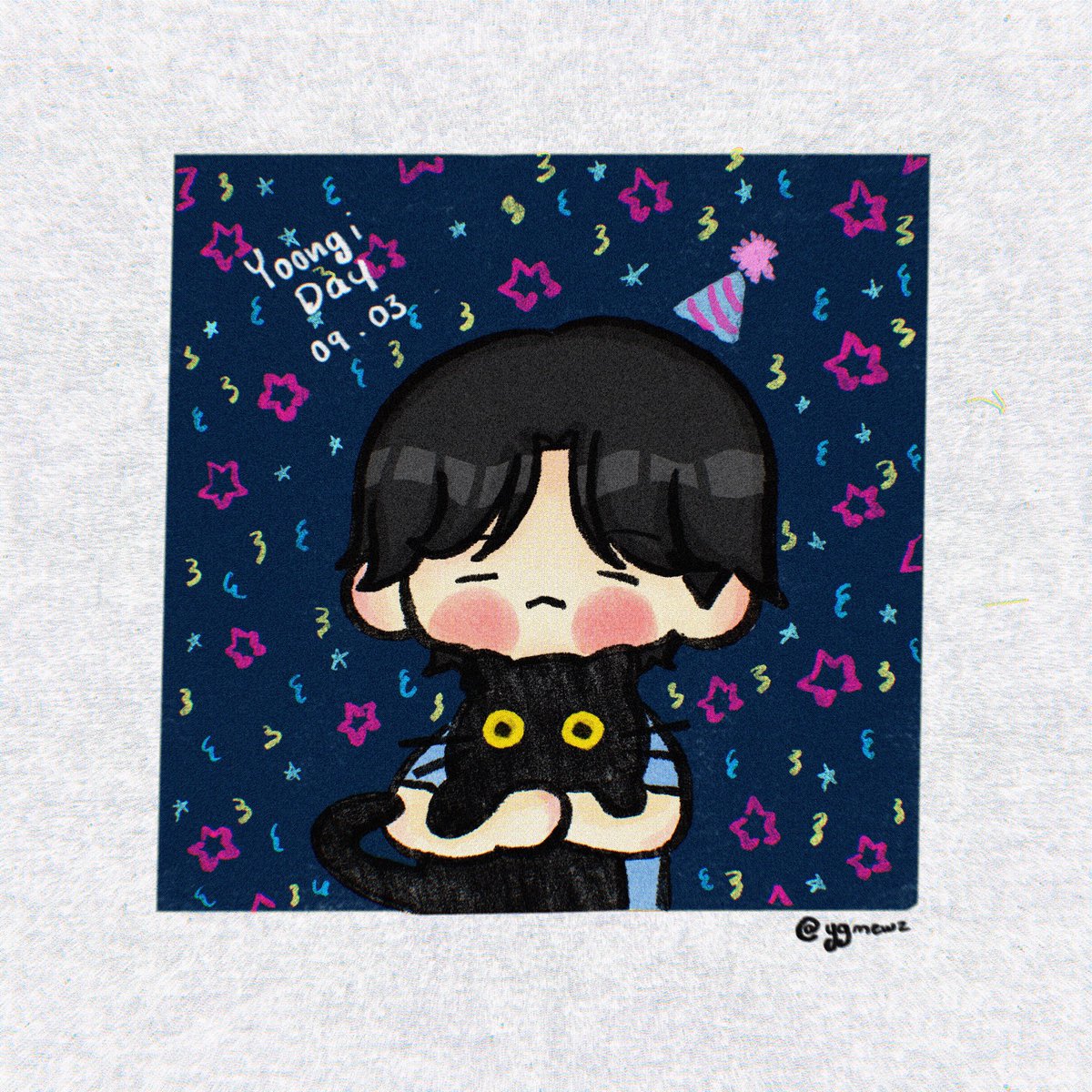 ygmewz's tweet photo. 🎉🎂🎊🥳💜🐈‍⬛

#HAPPYSUGADAY #HappyBirthdayYoongi 
#윤기생일ㅊㅋ #슈가생일ㅊㅋ https://t.co/w4FWthuzZT