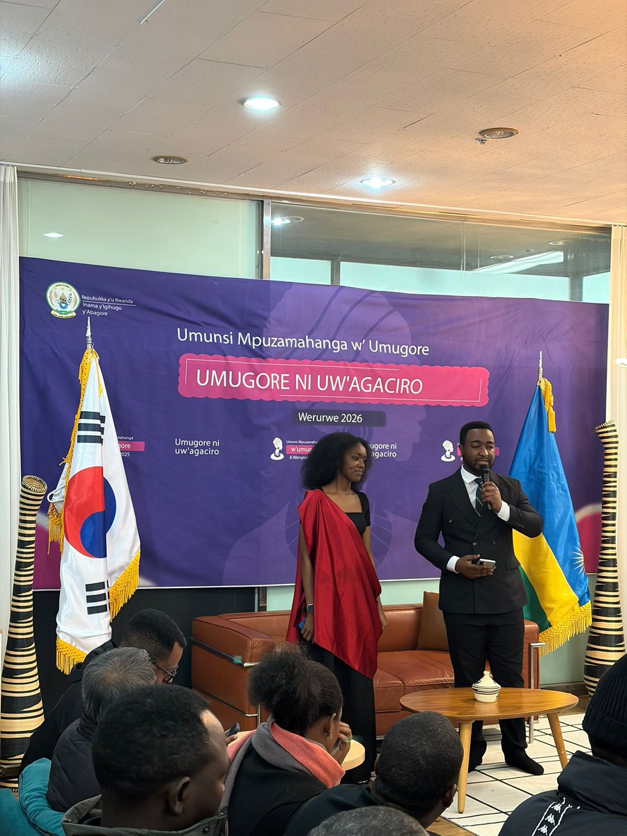 RwandainKorea's tweet photo. 저희 대사관은 오늘 “역량을 갖춘 여성, 더 강한 국가” 라는 주제로 국제 여성의 날을 맞이하여, 한국에 거주하는 르완다 교민들과 함께 이 뜻깊은 날을 기념하였습니다.

이번 행사는 리더십, 혁신, 창의성, 기업가 정신, 그리고 회복력을 바탕으로 고국의 변화와 발전에 기여하고 있는 해외 거주 르완다 여성들의 핵심적인 역할을 되새기고, 서로의 비전과 경험을 나누는 뜻깊은 시간이었습니다.

또한, 성평등 증진을 향한 르완다의 확고한 의지��� 다시 한번 확인하는 소중한 계기가 되었습니다.

#국제여성의날2026