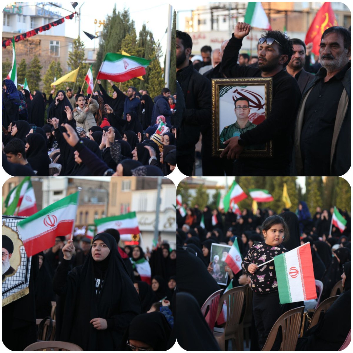 می‌آییم در میدان تا کور شود  هرآنکه نتواند دید
#لبیک_یا_خامنه_ای 
#تا_پای_جان_برای_ایران 
#ملت_یکپارچه