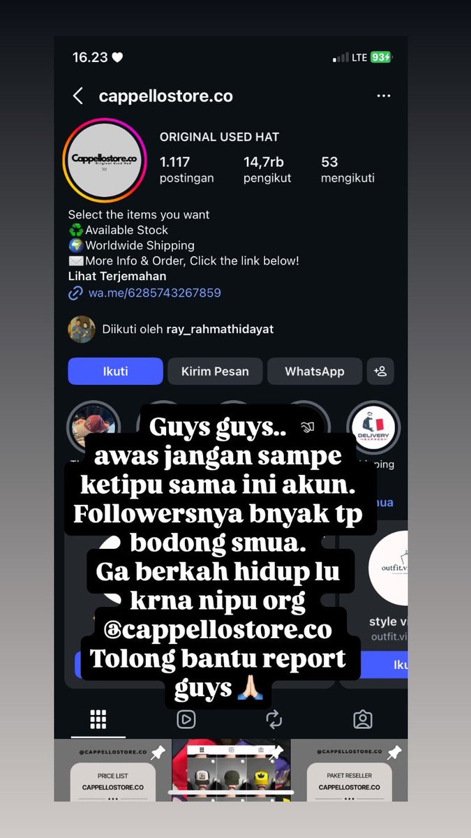 Isma_hzrh's tweet photo. #penipuan
#hidupgaberkah
#viralreels 
#fypシviral 
#fypシ゚ https://t.co/aDQXW5rvv6