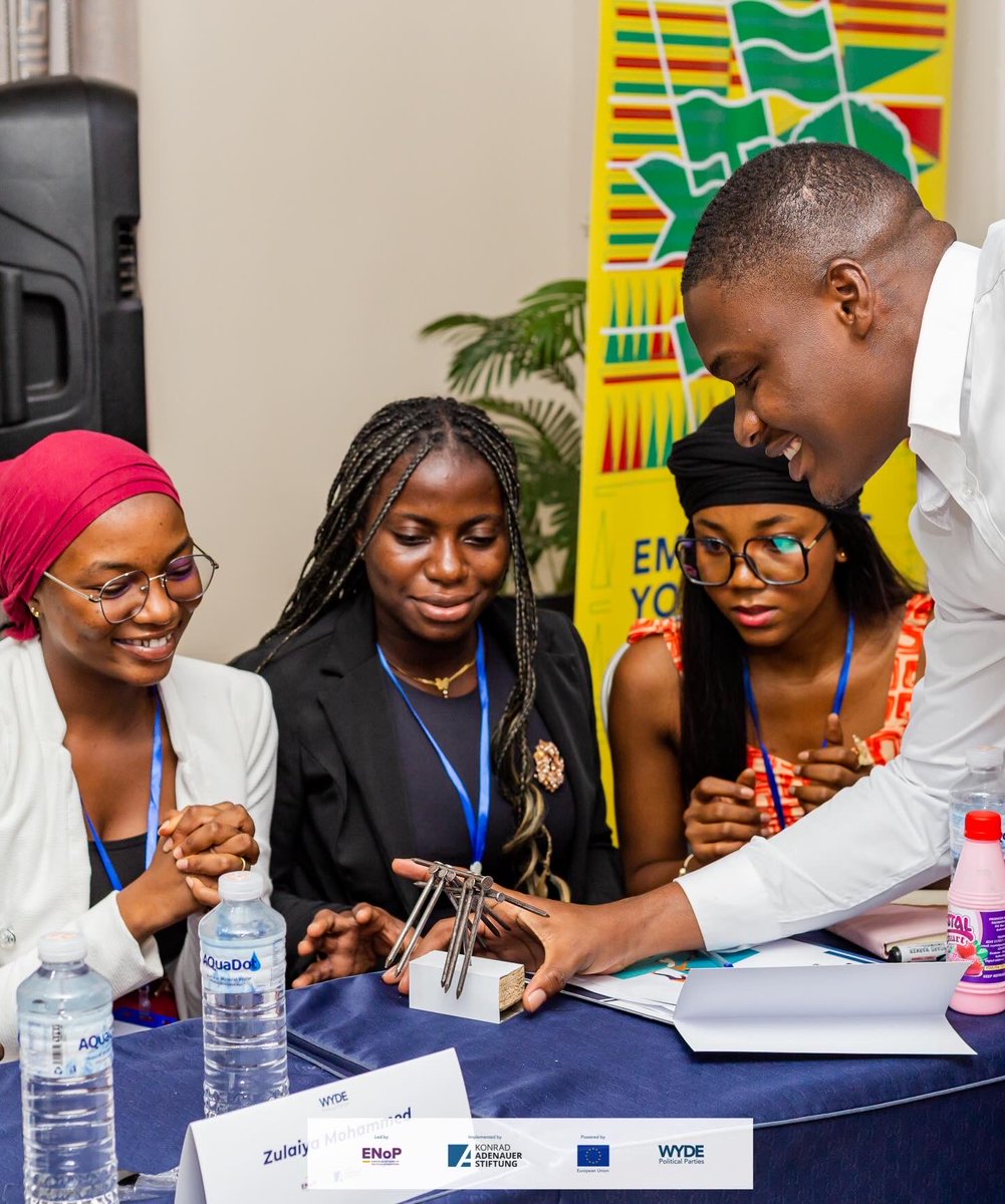 Harirah_ta's tweet photo. Day 1 of the Youth summit with WYDE foundation  was about reflection, teamwork, and the future we want to build.

Our team of six (five women and one man) discovered that great teams thrive on different strengths, leaders, collaborators, and thinkers.
#wyde #WomensDay2026 https://t.co/76AGQWpjB3