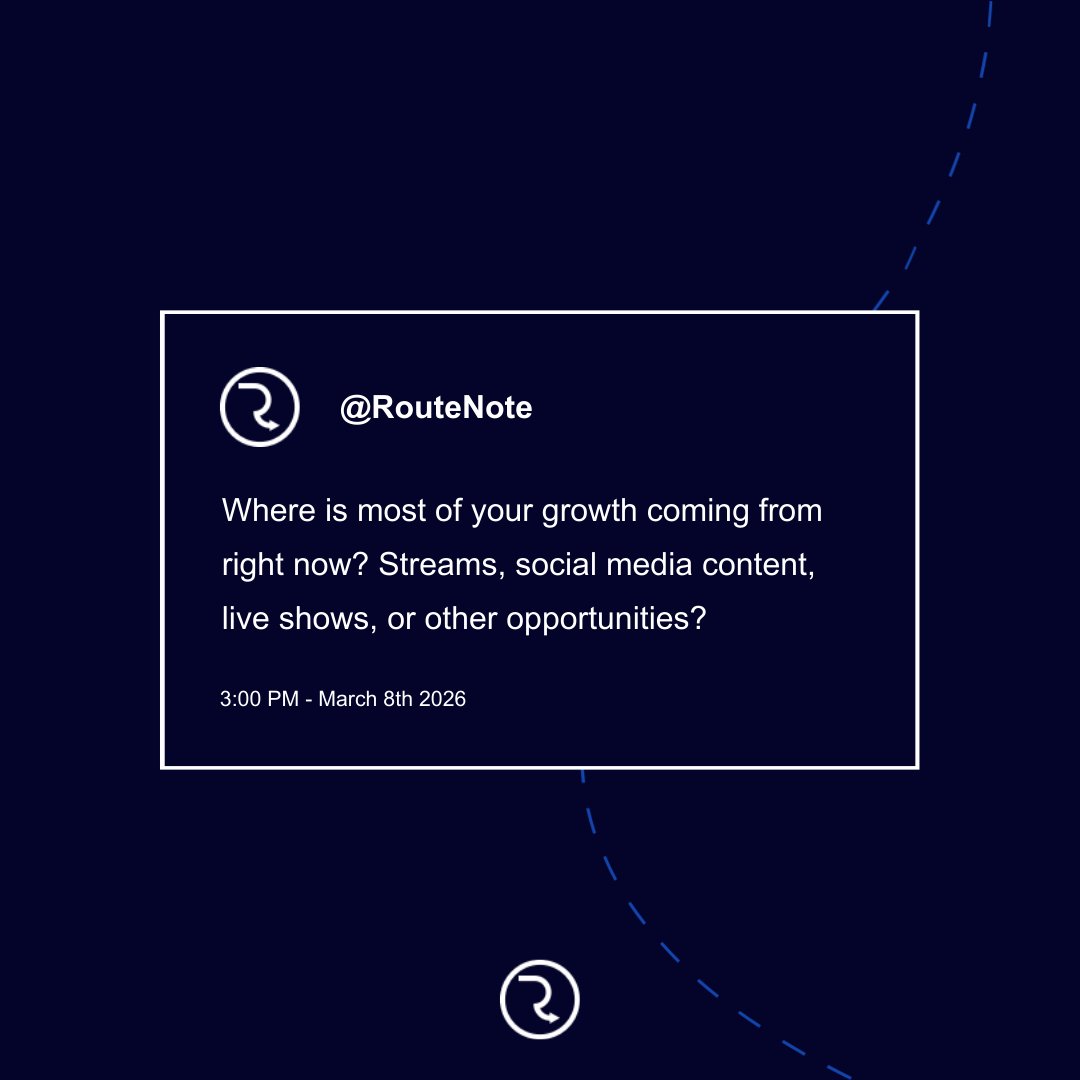 RouteNote tweet media