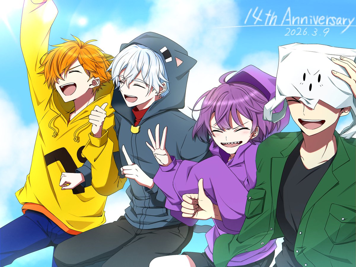 rin_179's tweet photo. #日常組14thAnniversary  
#日常組14周年 #マイ日pic 
🎉14周年おめでとうございます!!!!🎉 https://t.co/tiOJE145q7