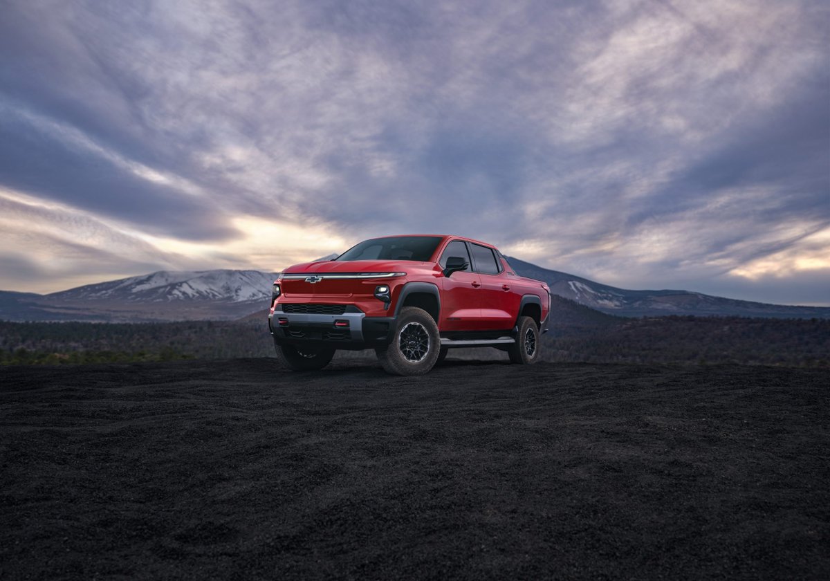 JerrysChevyBalt's tweet photo. The Silverado EV isn't just a truck—it's a powerhouse that laughs at your commute. Want to feel that instant torque? Come see us in Carney for a test drive this week. https://t.co/iN9Y9RoiFN ☎️443-318-8982 🌐https://t.co/nEWl7wuRHv #ElectricTruck #ChevyLife #JerrysChevrolet https://t.co/pro0wnXET9