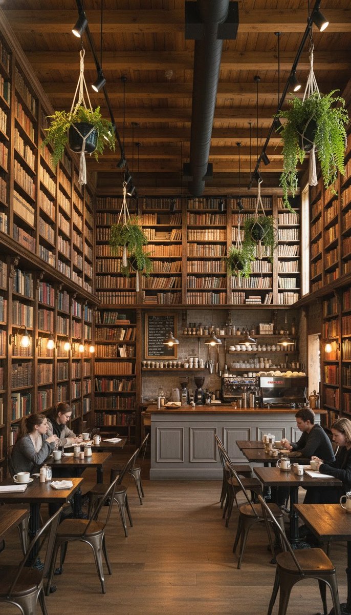 BrinsonIvey's tweet photo. Would you like to have a coffee in this amazing library loft?

#BookstoreAesthetic #LibraryAesthetic #CozyReadingNook #ReadingRoom https://t.co/I0FXOCtGTa