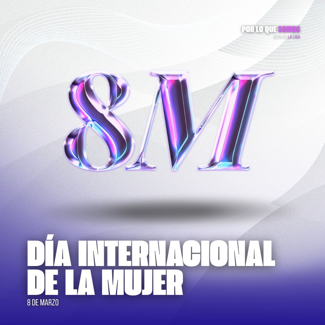 El 8 de marzo se conmemora la lucha por la igualdad y los derechos de las mujeres.

En México, 7 de cada 10 mujeres han vivido algún tipo de violencia.
No puede ser solo un dato. Debe ser una llamada a la acción.

#8M
#DíaInternacionalDeLaMujer
#NiUnaMenos
#EstaEsLaLiga💜