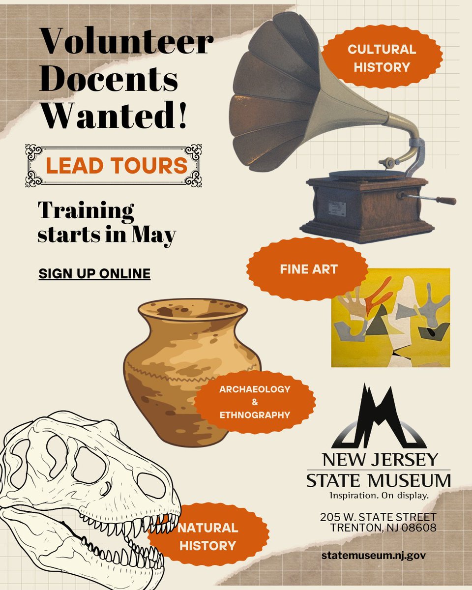 New Jersey State Museum tweet media