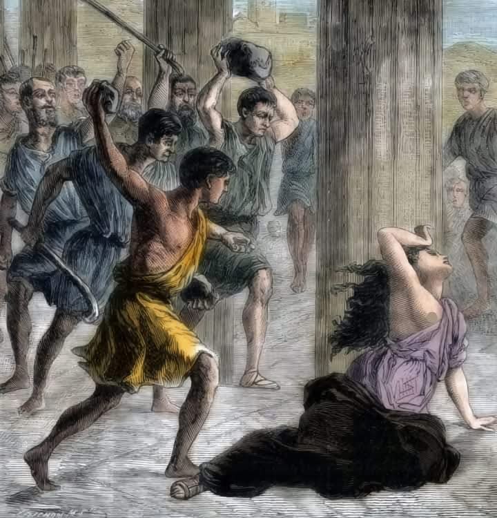 The Story of Hypatia 📜

Hypatia of Alexandria, born around 355 AD and murdered in 415 AD, was one of the most prominent scholars of her time. As the daughter of the mathematician Theon of Alexandria, she was introduced to the world of mathematics and philosophy at a young age,