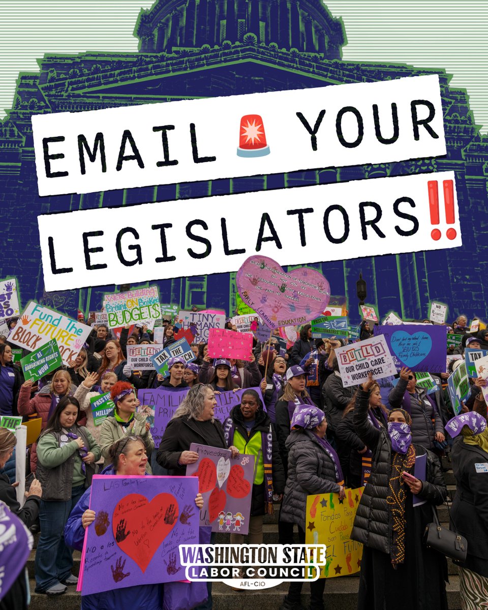 Washington State Labor Council, AFL-CIO tweet media