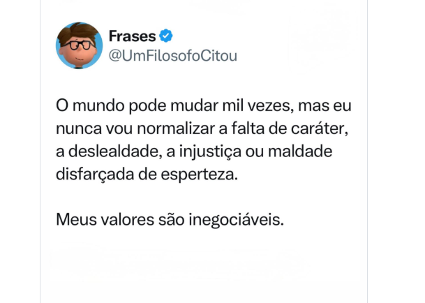 AuryleneDe's tweet photo. A falta de caráter é indiscutivelmente desprezível ..👌👊 https://t.co/AB4tEj65F2