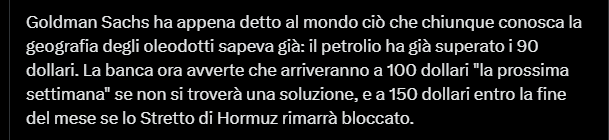 lucrezia_ilaria's tweet image. L'italia s'è già portata avanti e fa già prezzi come se il petrolio fosse a 150 dollari barile.
#Meloni #accise