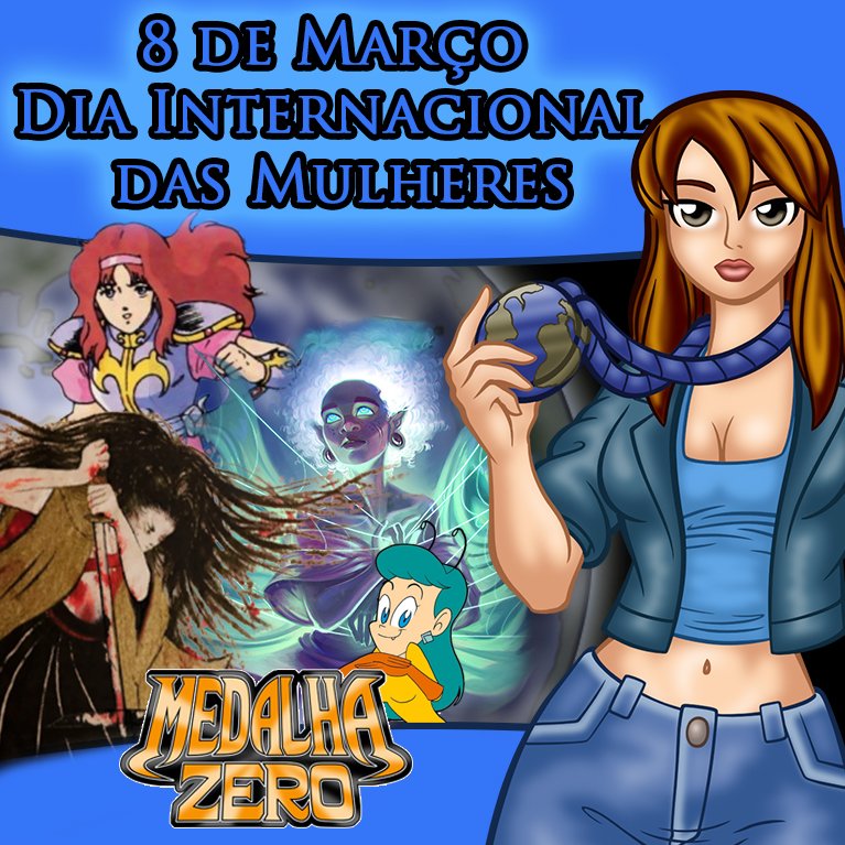 medalhazero's tweet photo. It's always good to remember: the strong female characters in fiction were created by women or inspired by real women.

And they inspire us to always be better.

Congratulations to all of you who face so many challenges but keep moving forward on your own paths. https://t.co/dJ4vn7JKLl