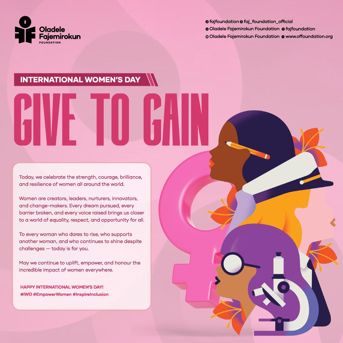 Oladele Fajemirokun Foundation tweet media