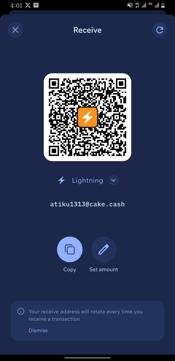 atiku4062's tweet photo. @vikrantnyc @cakewallet atiku1313@cake.cash
thanks https://t.co/KImrhFmWUs