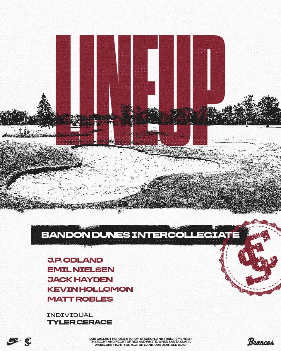 Santa Clara Men's Golf tweet media