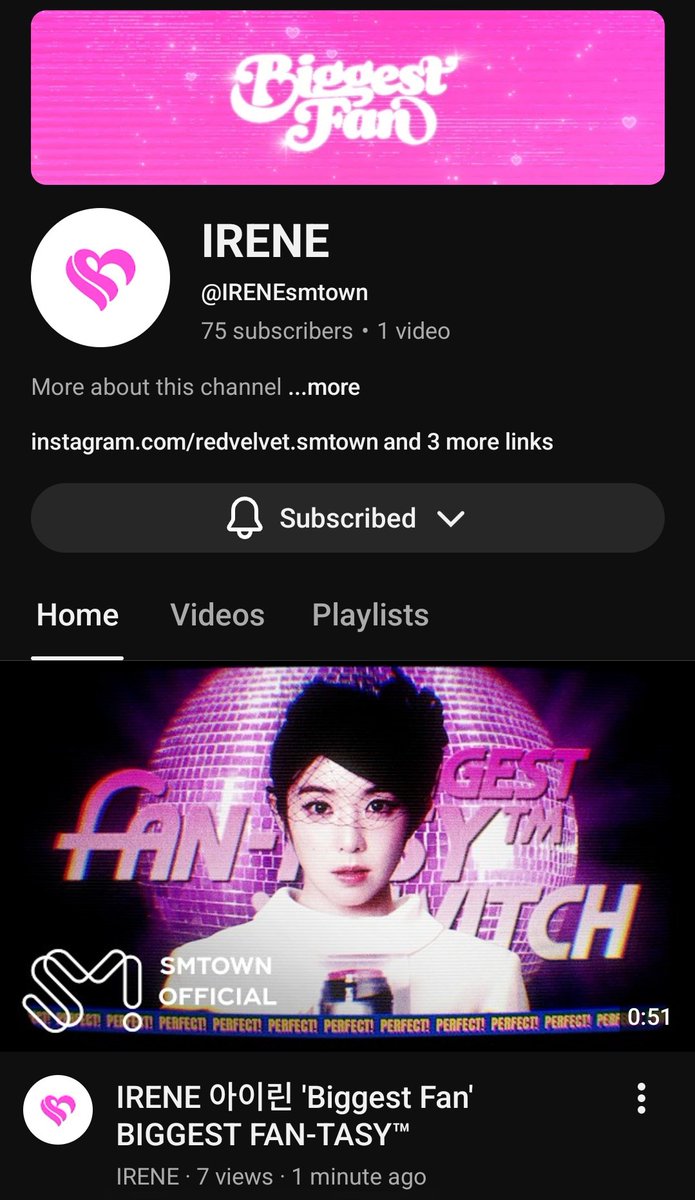 IRENE has opened a personal official YOUTUBE channel! 🥳

Subscribe 👉 youtu.be/zqaJkYcrdrU

#IRENE #아이린 #RedVelvet <a href="/RVsmtown/">Red Velvet</a>
