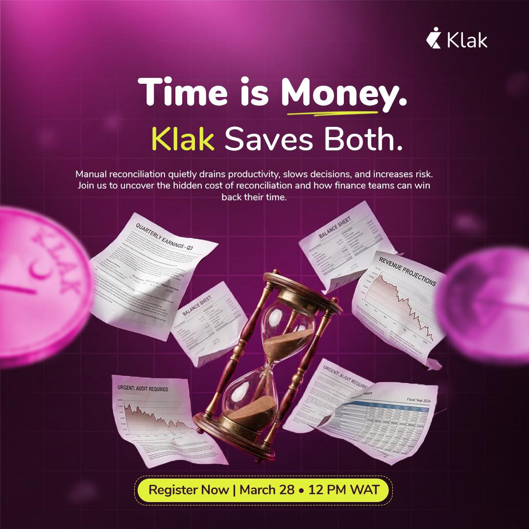 useklak's tweet photo. Every hour your team spends on manual reconciliation is an hour they are not spending on what matters. 

Time is money. Klak saves you both. https://t.co/yJEsLo5QpJ