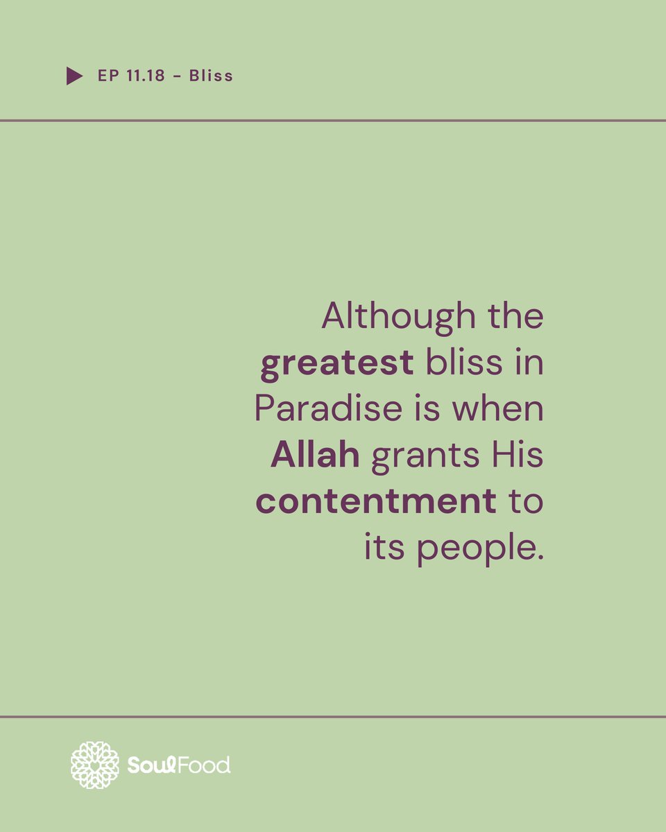 Episode 11.18 - Bliss

“And if you looked around, you would see ˹indescribable˺ bliss and a vast kingdom.” [Quran 76:20]

In this episode, we will cover:
• The horses of Paradise
• Entering Paradise
• Allah's contentment