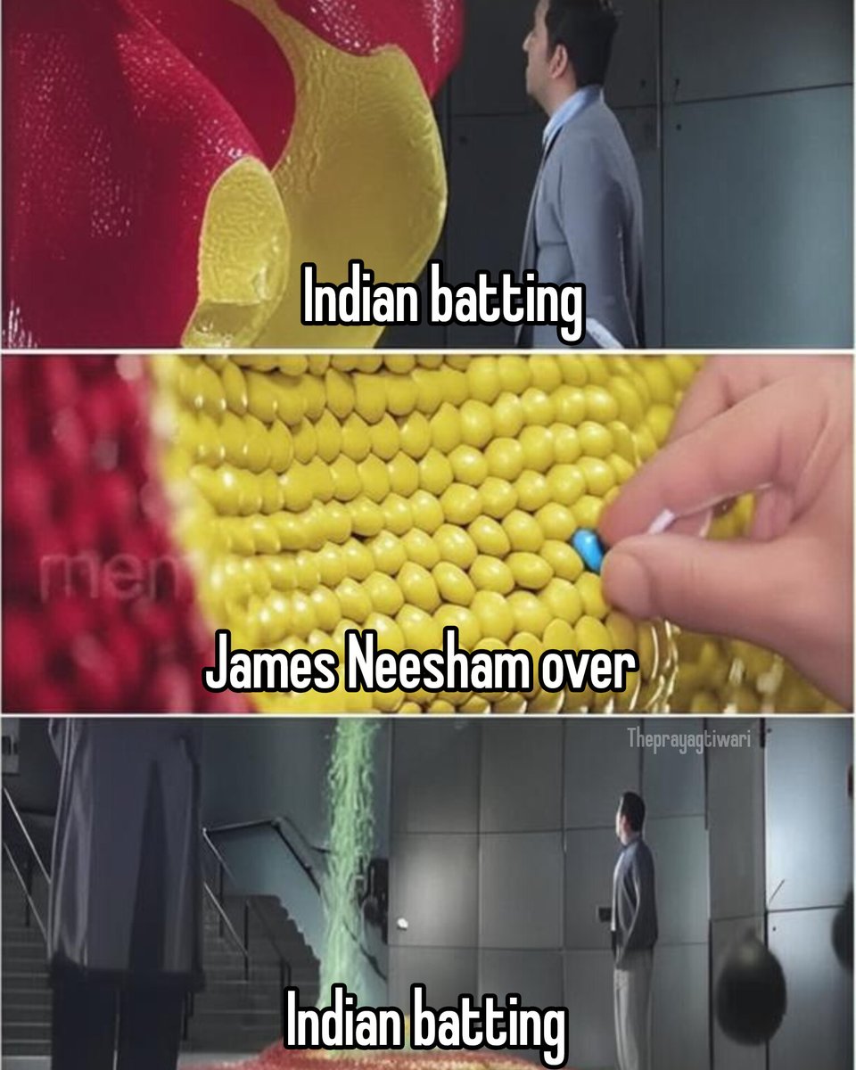 James Neesham Magic #INDvsNZ