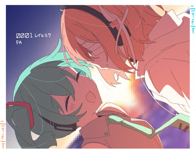 過去に描いたミク曲FAでミクの日お祝いとさせていただく… おめでとう