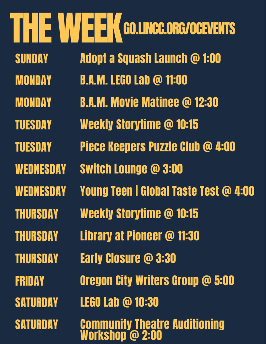 Oregon City Public Library tweet media