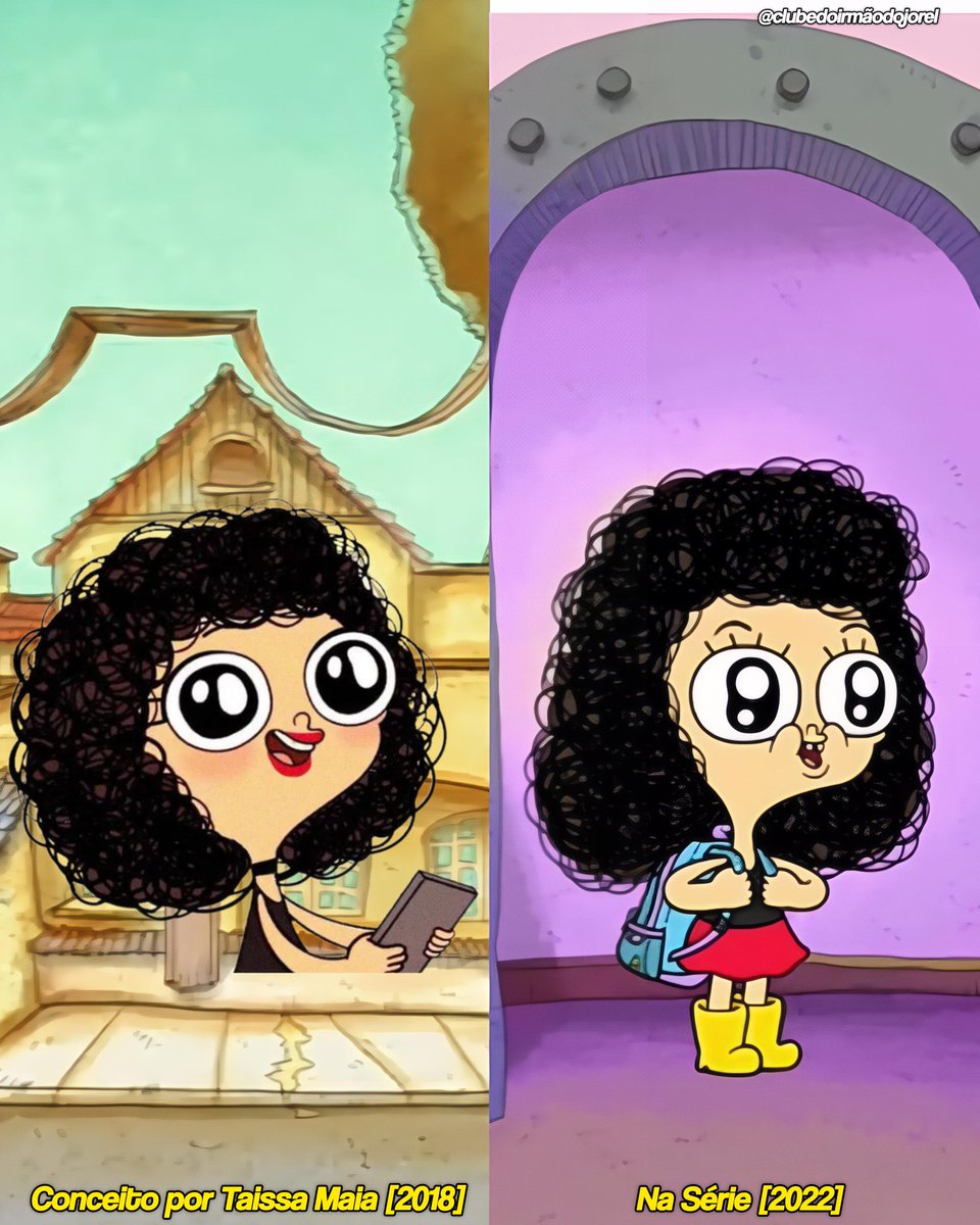 A Irmã do Jorel, teve seu conceito feito em 2018 pela Artista Taissa Maia e logo depois em 2022 fez sua estreia na série
