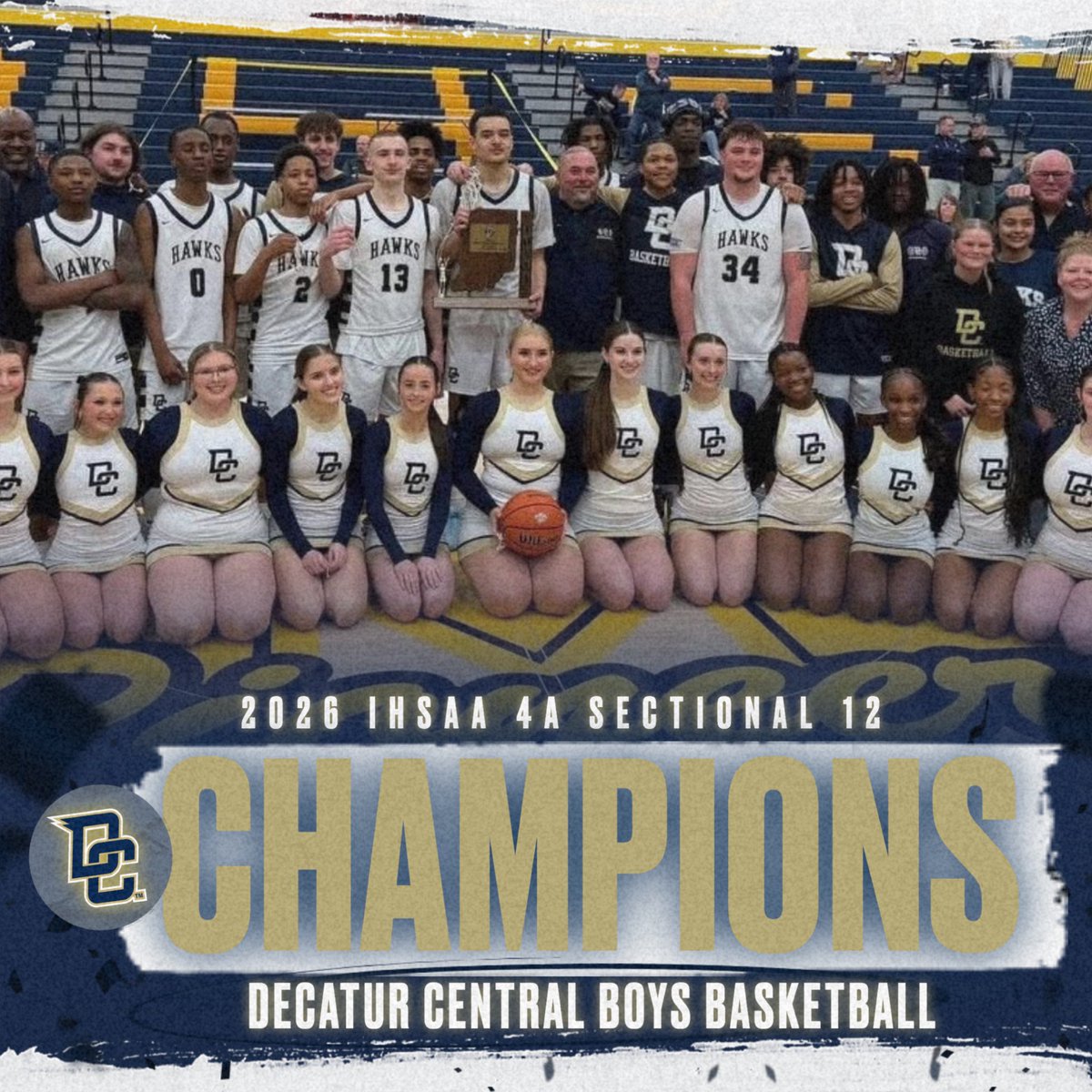 Woke up feeling like champions. Enjoy it. Earned it. But champions get back to work. Sectional Champs. 🦅🏆
#RunAsOne #MarchMindset

Job’s not finished.