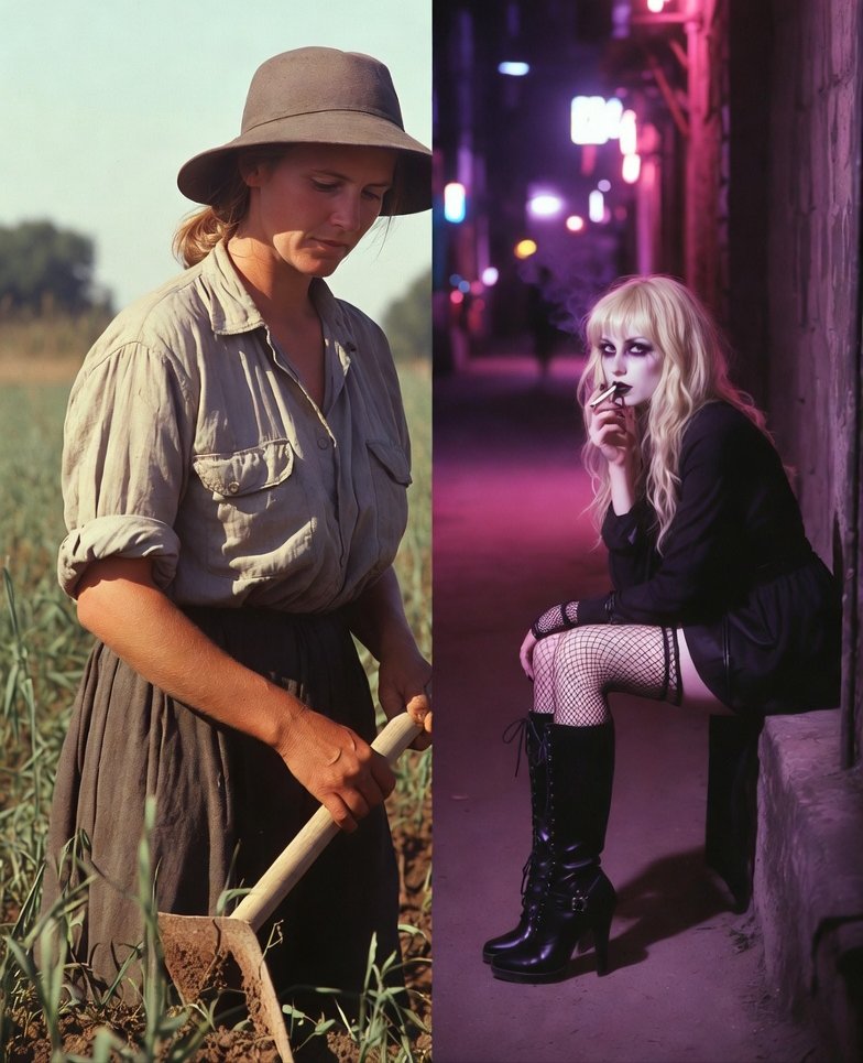 Ne kete dite te Gruas te reflektojme mbi arketipet qe na jane dhene: 

Cilen e preferoni: 

1. Nimfat e droguara te titizmit 

Apo

2. Punonjeset e fushes socialisto-enveriste