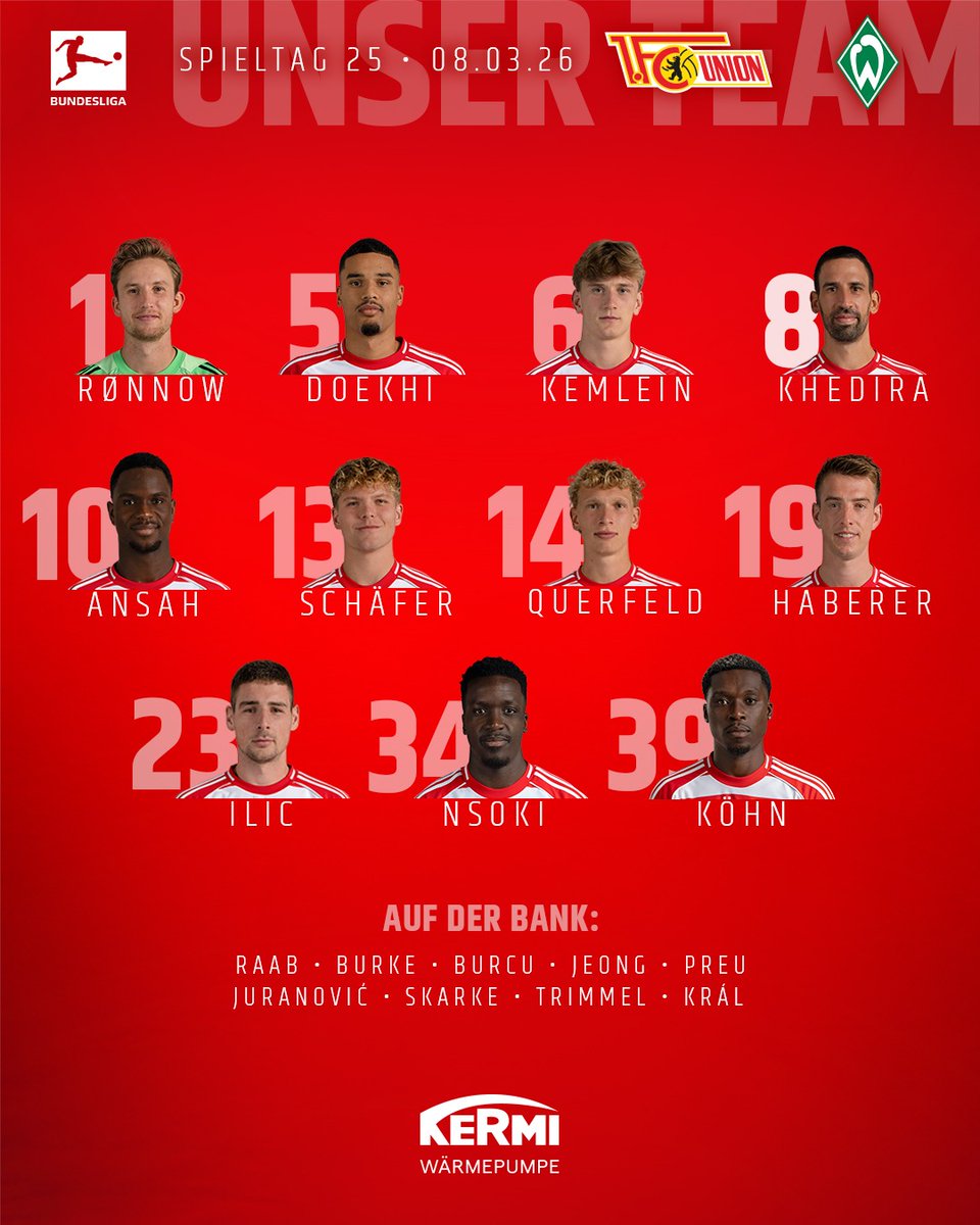 1. FC Union Berlin tweet media