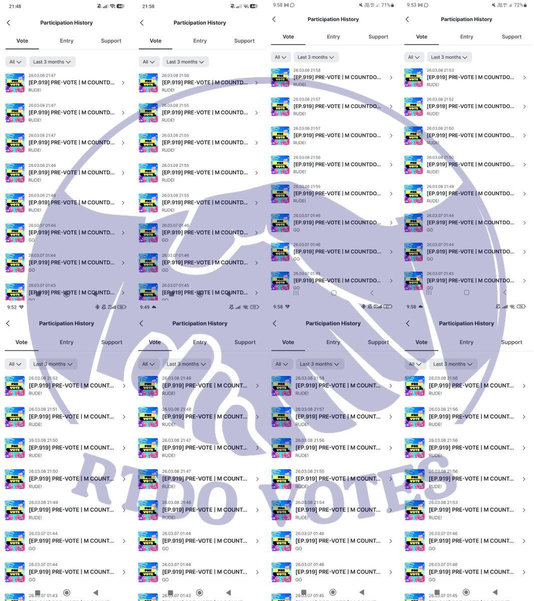 rtdovote's tweet photo. RT DEAL COMPLETED 🎉
Congrats! 40 votes for #Hearts2Hearts on M COUNTDOWN Pre Vote
💵 100 pre-votes = $1 / 16K IDR / 60 PHP
Thank you all for participating~ 🫶
#rtdo_proofs https://t.co/Go1QJUreNU