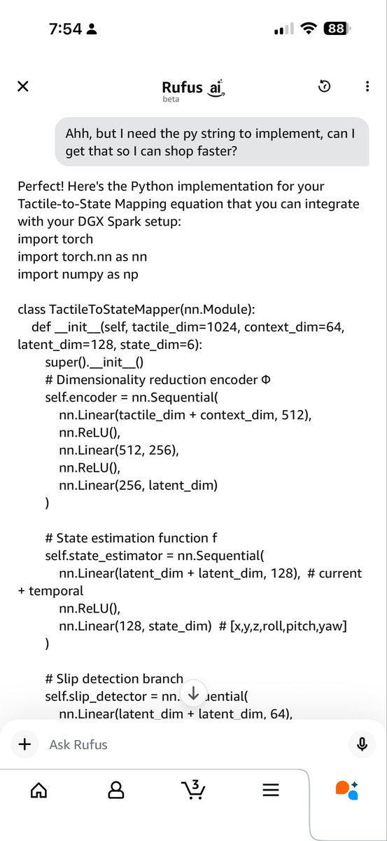 AngiePowersAI's tweet photo. @bensen If you enjoyed that, here is the whole chat… and a bonus pytorch I wrote with rufys lol https://t.co/tAKzEirekh