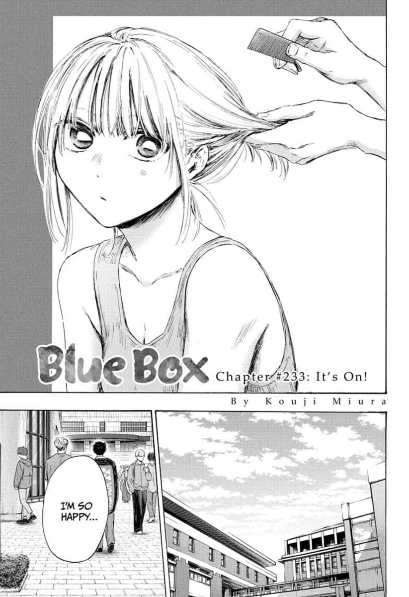 Blue Box | Ao no Hako 🟦 🇫🇷 tweet media