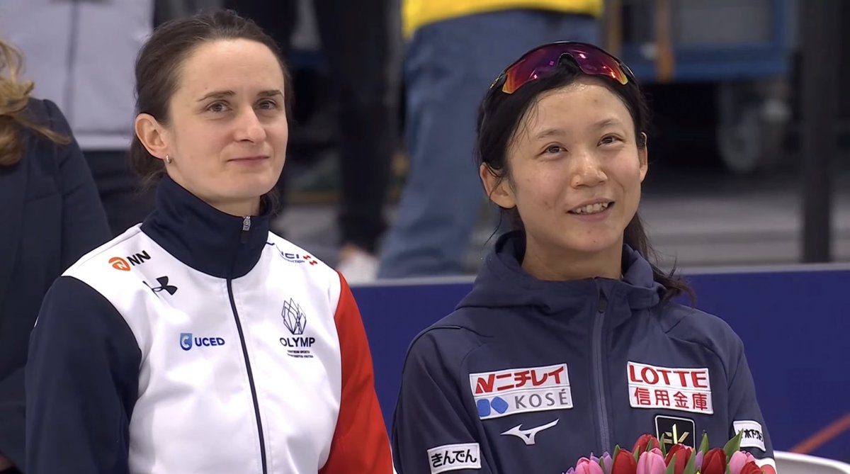 yayoi_wei's tweet photo. Martina Sáblíková &amp; Miho Takagi
氷上を駆け抜けた、偉大な選手
偉大な女性に敬意と感謝を🫶️本当にお疲れさまでした⛸️ https://t.co/9NWRCDcGD2