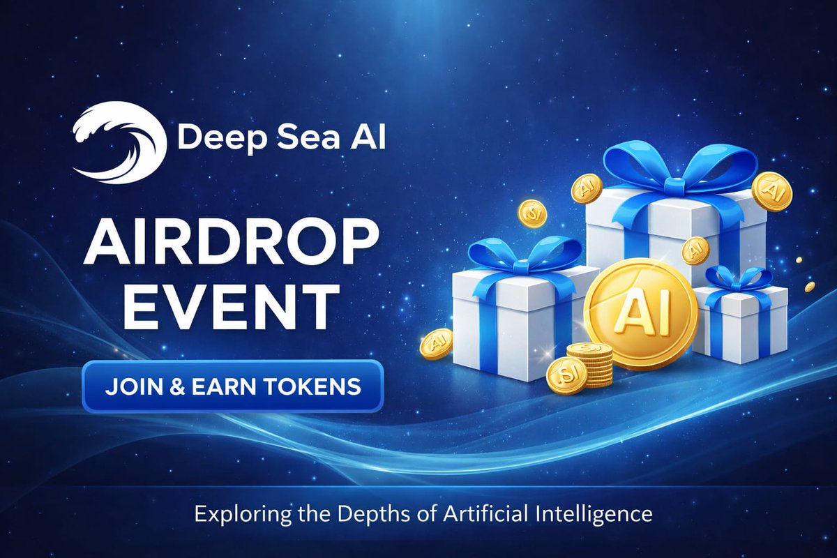 Fill out this form for $DSEA airdrop 👇

Form ➡️ deepseaai.io

Just 24 hours