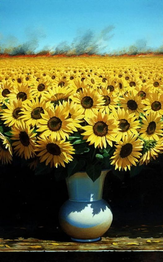 fraveris's tweet photo. “The appearance of things changes according to the emotions, and thus we see magic and beauty in them, while the magic and beauty are really in ourselves.”

—  Khalil Gibran

Ernesto Arrisueno Peruvian painter https://t.co/tqIfnKv7sN