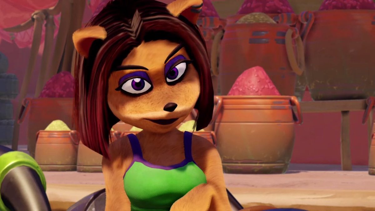 pigfarm808's tweet photo. Happy International Women’s Day from the Nitro Squad! 💜💚💙🤍

#CrashBandicoot #NitroSquad
#LizBandicoot #AmiBandicoot #IsabellaBandicoot #MegumiBandicoot https://t.co/P5G3FgH3Kn