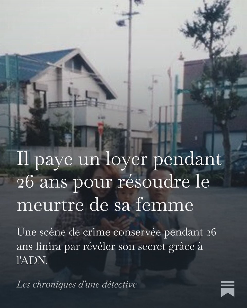 Il paye un loyer pendant 26 ans pour résoudre le meurtre de sa femme. 

Une scène de crime conservée pendant 26 ans finira par révéler son secret grâce à l'ADN.

 open.substack.com/pub/disparitio…