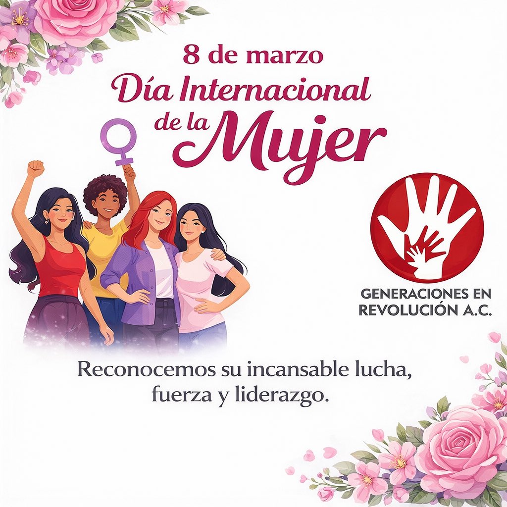Nuestro reconocimiento a todas aquellas mujeres que con su lucha por la igualdad de derechos, han revolucionado la historia de la humanidad #DiaInternacionalDeLaMujer #NiUnaMenos