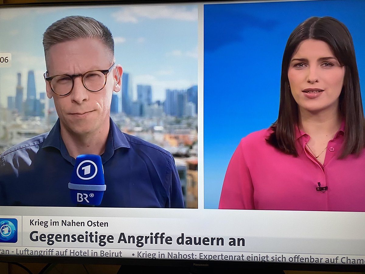Soeben in ARD:
Seit ‼️Tagen sind keine iranischen Raketen in Tel Aviv eingeschlagen. Alles wird abgefangen.
Netanjahu sitzt fest im Sattel und alle unterstützen die Angriffe auf den Iran. Also volle Propagandadosis für den Schlafmichel🤣.
#Iran #IranWar