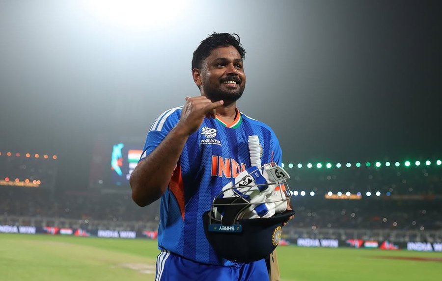 NationRajesh's tweet photo. Great innings Sanju Samsung 

 #INDvsNZ https://t.co/WCgknY5p5V