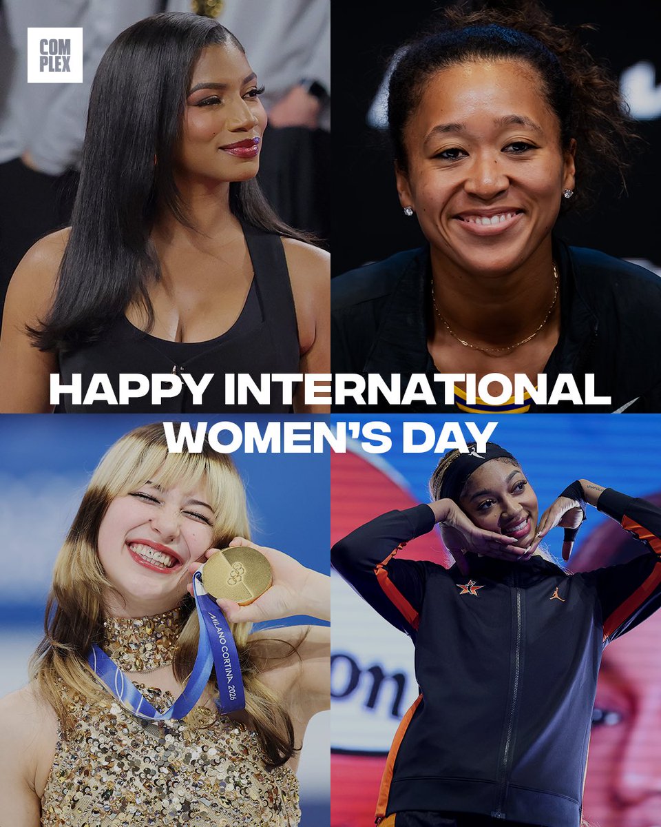 First of all… I wanna say Happy International Women’s Day to all of the influential women in the sports world ❤️