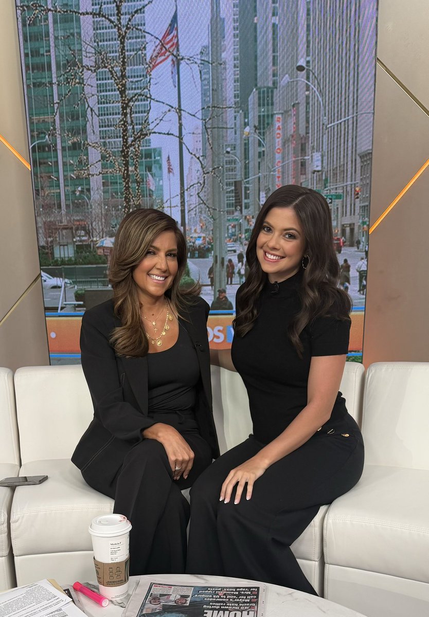 evitaduffy_1's tweet photo. Always a joy to join my beautiful mom on @foxandfriends 🫶🏼🖤 @RCamposDuffy https://t.co/mjUfu00NIj